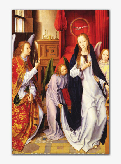The Annunciation Painting on Stretched Canvas - Small