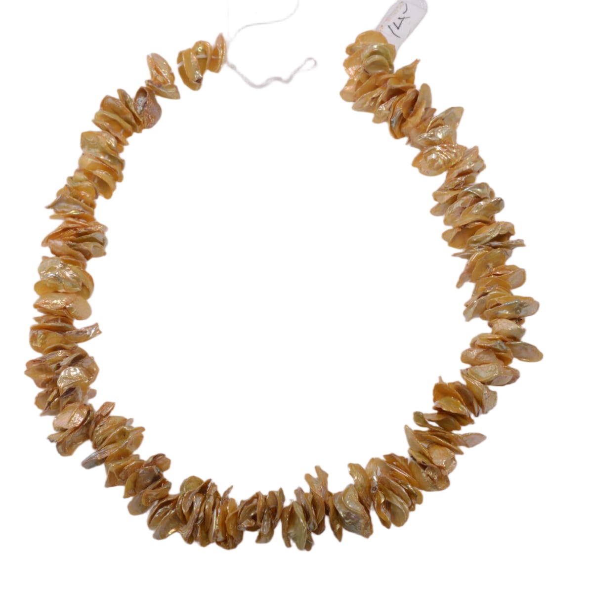 Freshwater Golden Chip Pearl Strand 14.5in