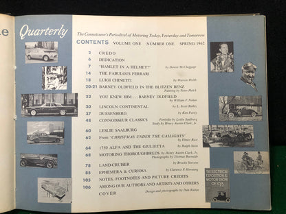 Automobile Quarterly Vol  1 N 1