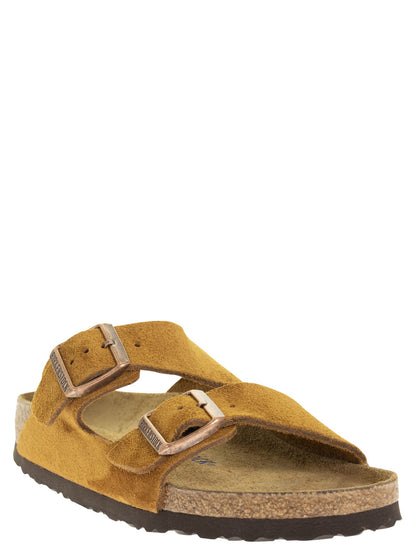 Birkenstock Arizona Suede Leather Slipper