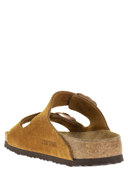 Birkenstock Arizona Suede Leather Slipper
