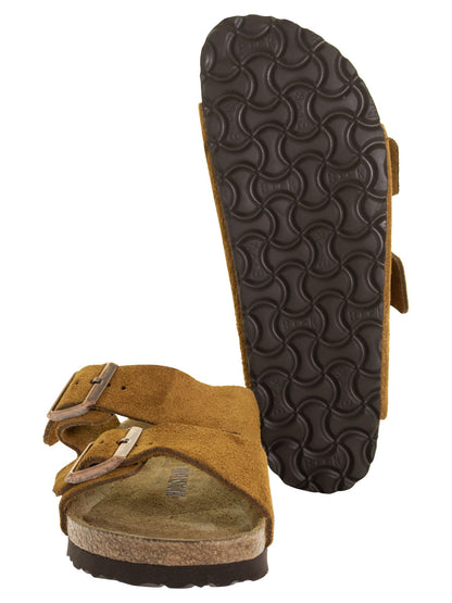 Birkenstock Arizona Suede Leather Slipper