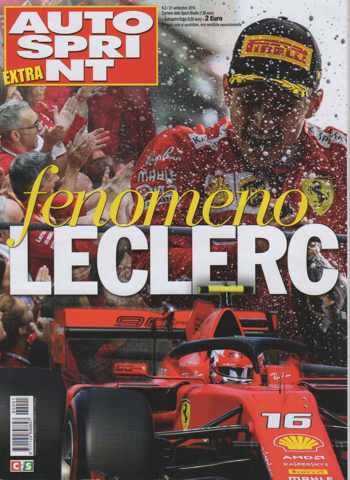 Auto Sprint Extra N 3 - Charles Leclerc (2019/09/21)