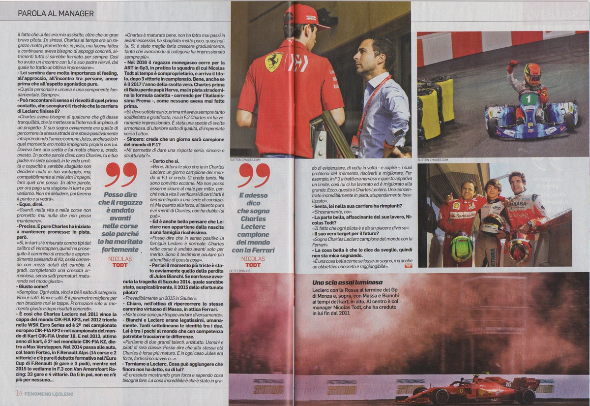 Auto Sprint Extra N 3 - Charles Leclerc (2019/09/21)