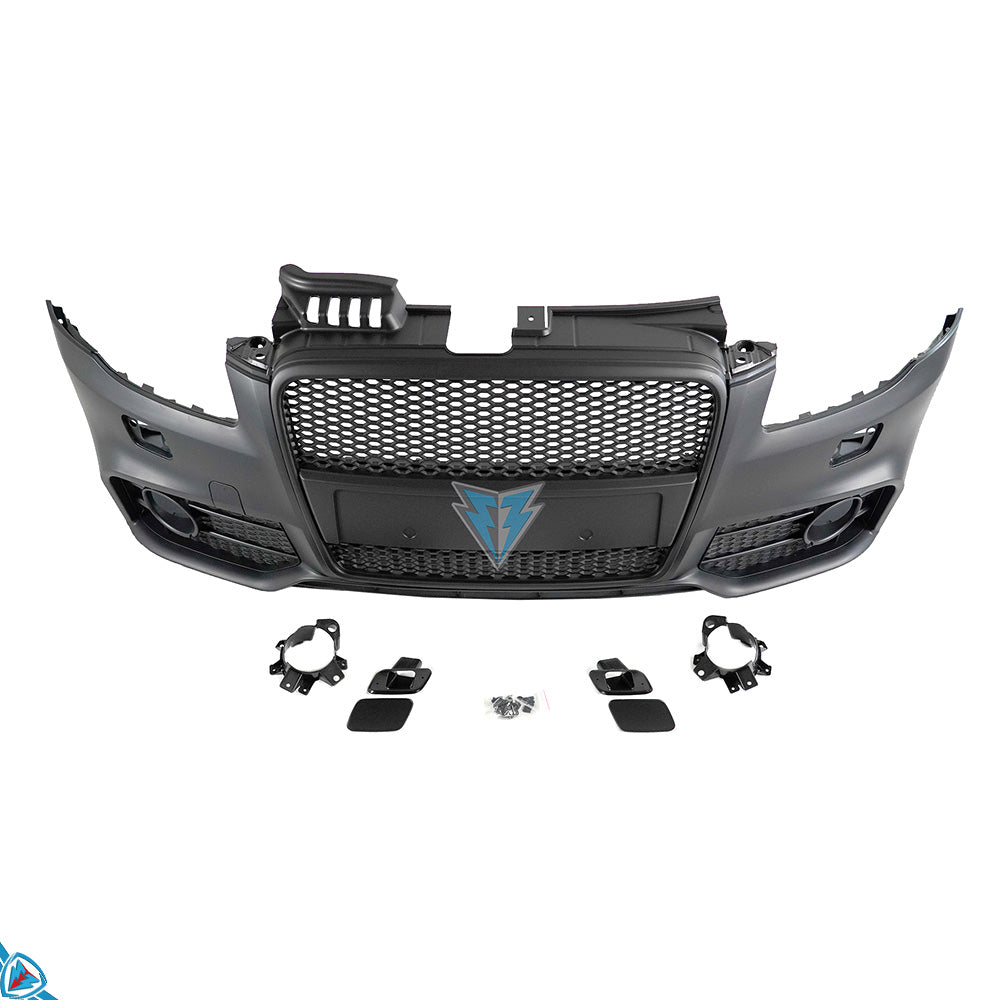 2006-2008 Audi A4 / S4 (B7) RS4 Style Polypropylene Front Bumper Conversion Kit | E3Tuning — photo 1 of 9