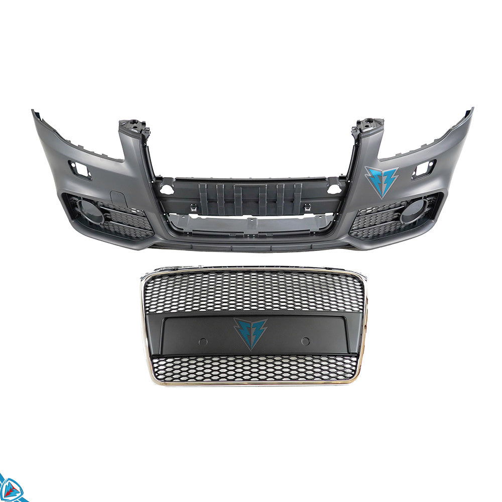 2006-2008 Audi A4 / S4 (B7) RS4 Style Polypropylene Front Bumper Conversion Kit | E3Tuning — photo 4 of 9