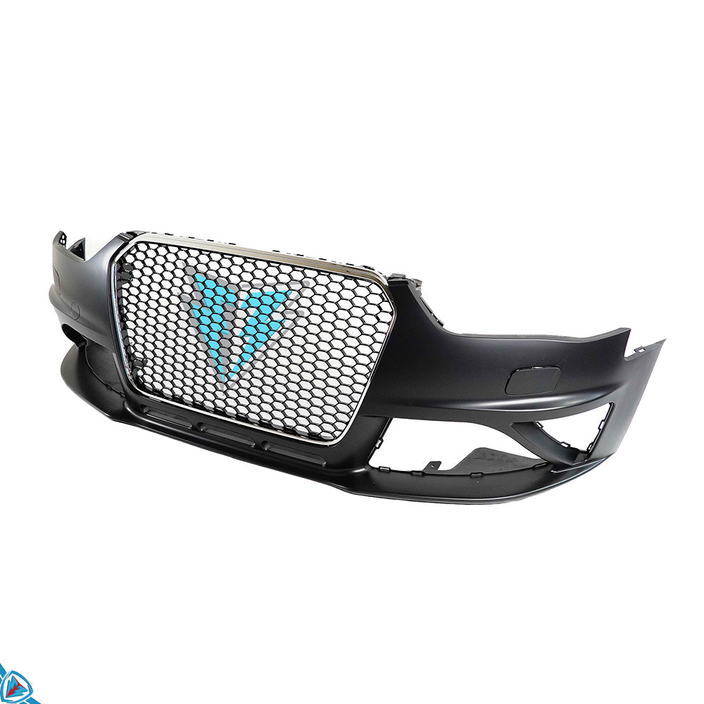 2013-2016 Audi A4 / S4 (B8.5) RS4 Style Polypropylene Front Bumper Conversion Kit | E3Tuning — photo 2 of 8
