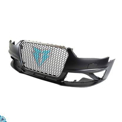 2013-2016 Audi A4 / S4 (B8.5) RS4 Style Polypropylene Front Bumper Conversion Kit | E3Tuning — photo 2 of 8