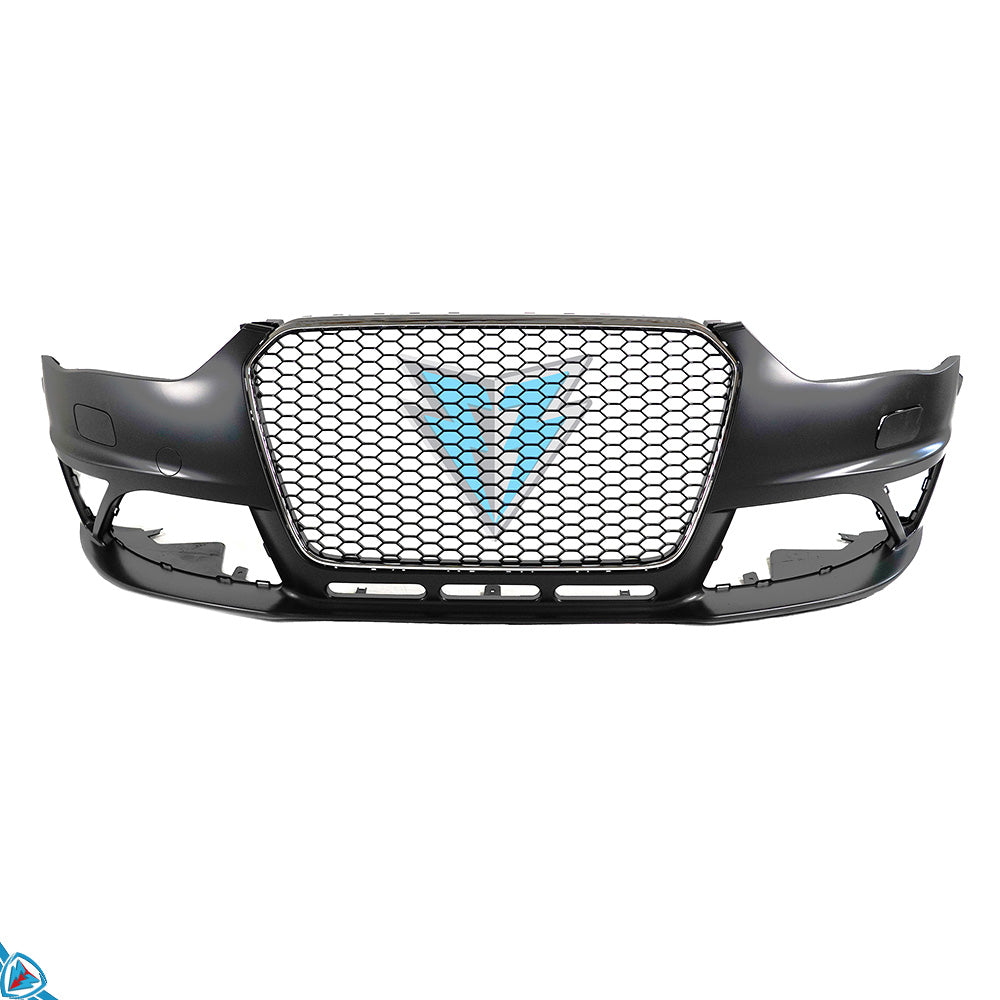 2013-2016 Audi A4 / S4 (B8.5) RS4 Style Polypropylene Front Bumper Conversion Kit | E3Tuning — photo 3 of 8