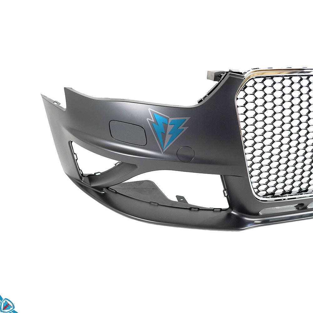 2013-2016 Audi A4 / S4 (B8.5) RS4 Style Polypropylene Front Bumper Conversion Kit | E3Tuning — photo 4 of 8