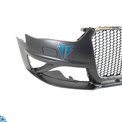 2013-2016 Audi A4 / S4 (B8.5) RS4 Style Polypropylene Front Bumper Conversion Kit | E3Tuning — photo 4 of 8