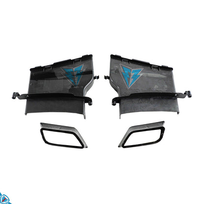 2017-2019 Audi A4 / S4 (B9) RS4 Style Polypropylene Front Bumper Conversion Kit | E3Tuning — photo 10 of 10