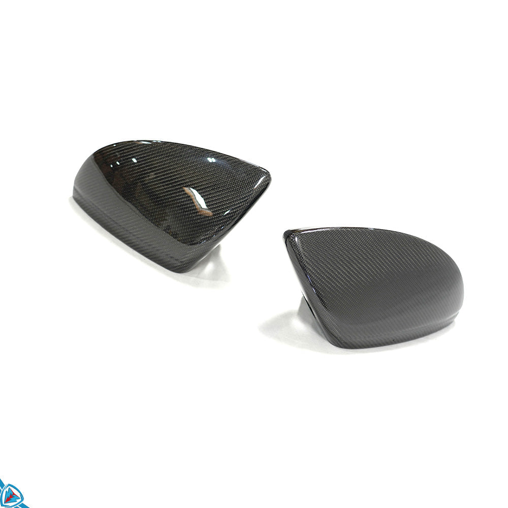 2022+ Audi E-Tron GT / RS E-Tron GT (4J) OEM Style Carbon Fiber Mirror Covers | FYBR Aerodynamics — photo 3 of 7
