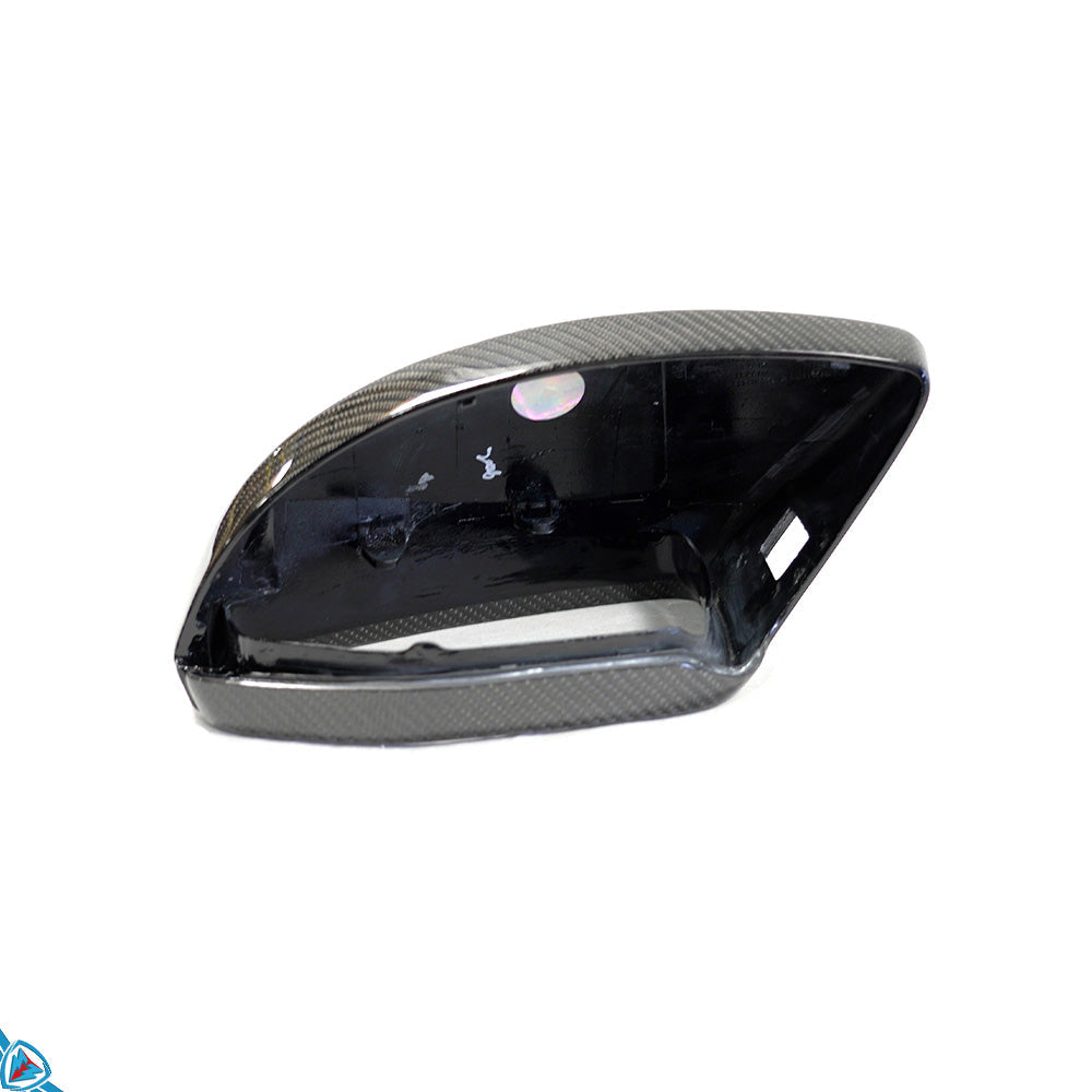 2022+ Audi E-Tron GT / RS E-Tron GT (4J) OEM Style Carbon Fiber Mirror Covers | FYBR Aerodynamics — photo 5 of 7