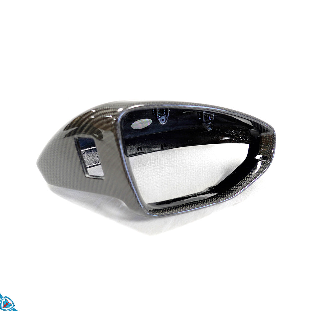 2022+ Audi E-Tron GT / RS E-Tron GT (4J) OEM Style Carbon Fiber Mirror Covers | FYBR Aerodynamics — photo 7 of 7