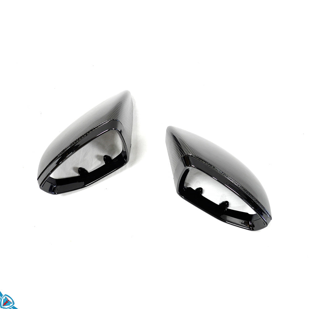 2022+ Audi E-Tron GT / RS E-Tron GT (4J) OEM Style Dry Carbon Fiber Mirror Covers | FYBR Aerodynamics — photo 1 of 9