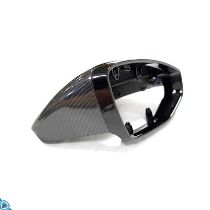 2022+ Audi E-Tron GT / RS E-Tron GT (4J) OEM Style Dry Carbon Fiber Mirror Covers | FYBR Aerodynamics — photo 3 of 9
