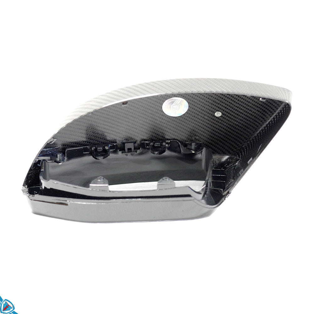 2022+ Audi E-Tron GT / RS E-Tron GT (4J) OEM Style Dry Carbon Fiber Mirror Covers | FYBR Aerodynamics — photo 4 of 9
