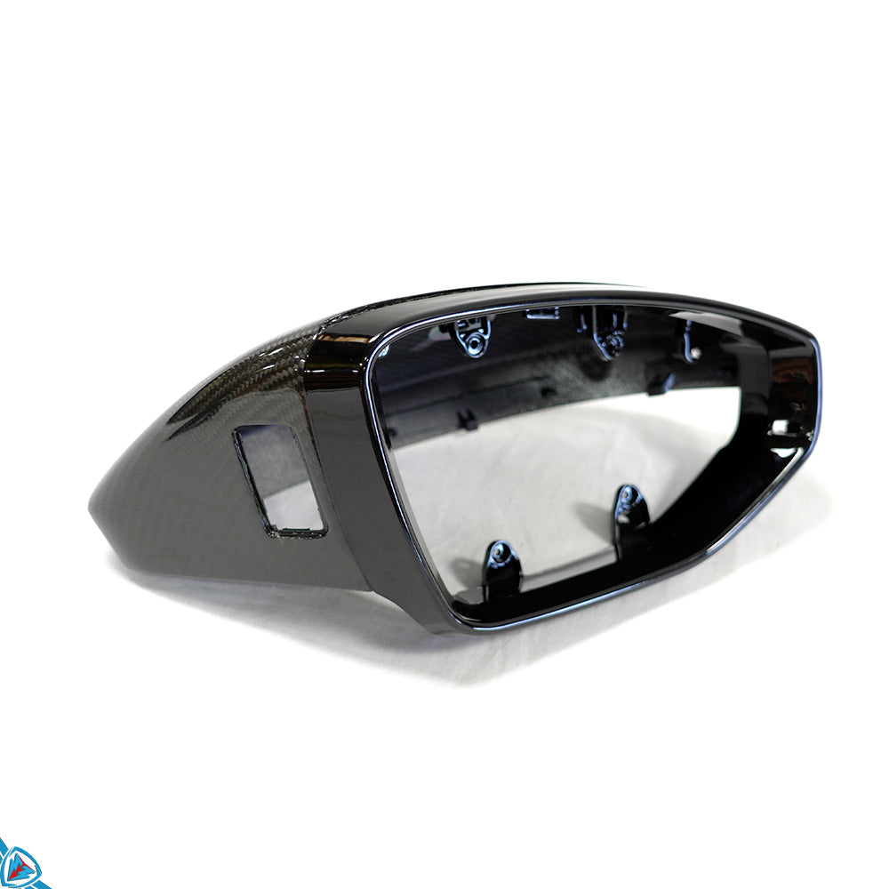 2022+ Audi E-Tron GT / RS E-Tron GT (4J) OEM Style Dry Carbon Fiber Mirror Covers | FYBR Aerodynamics — photo 6 of 9