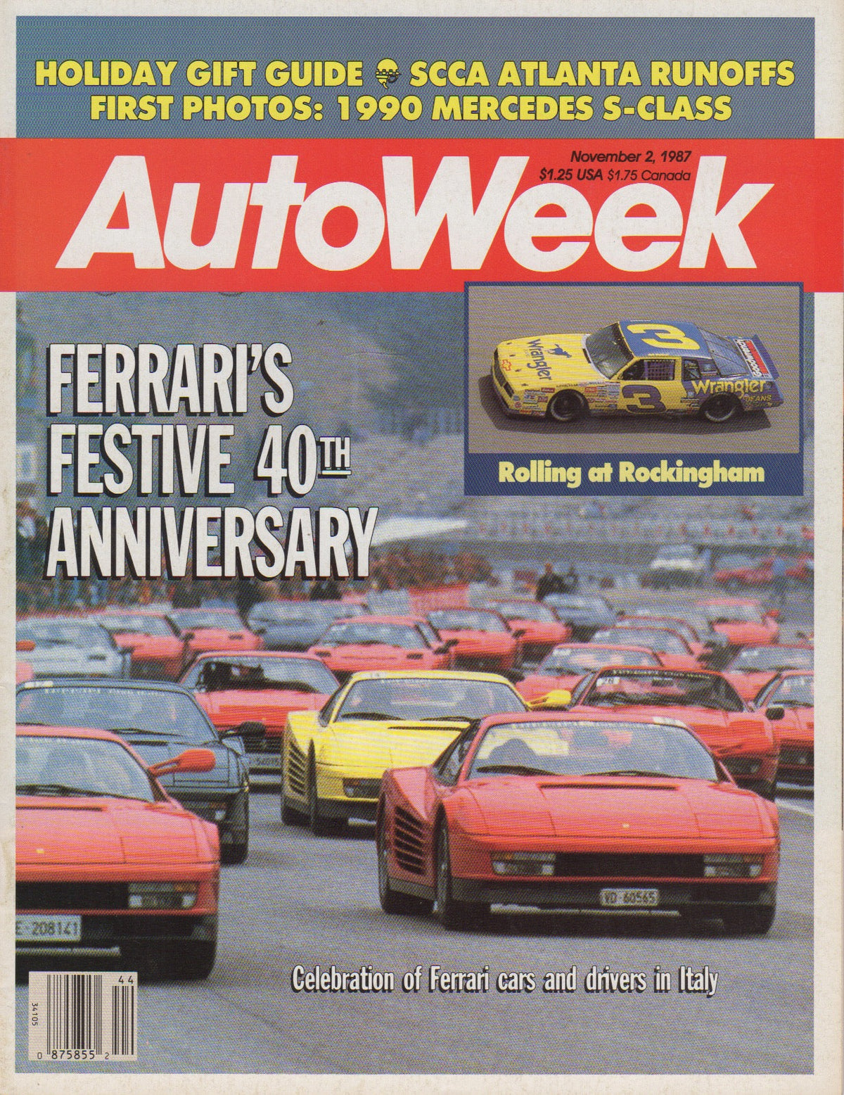 AutoWeek Magazine 1987/11/02
