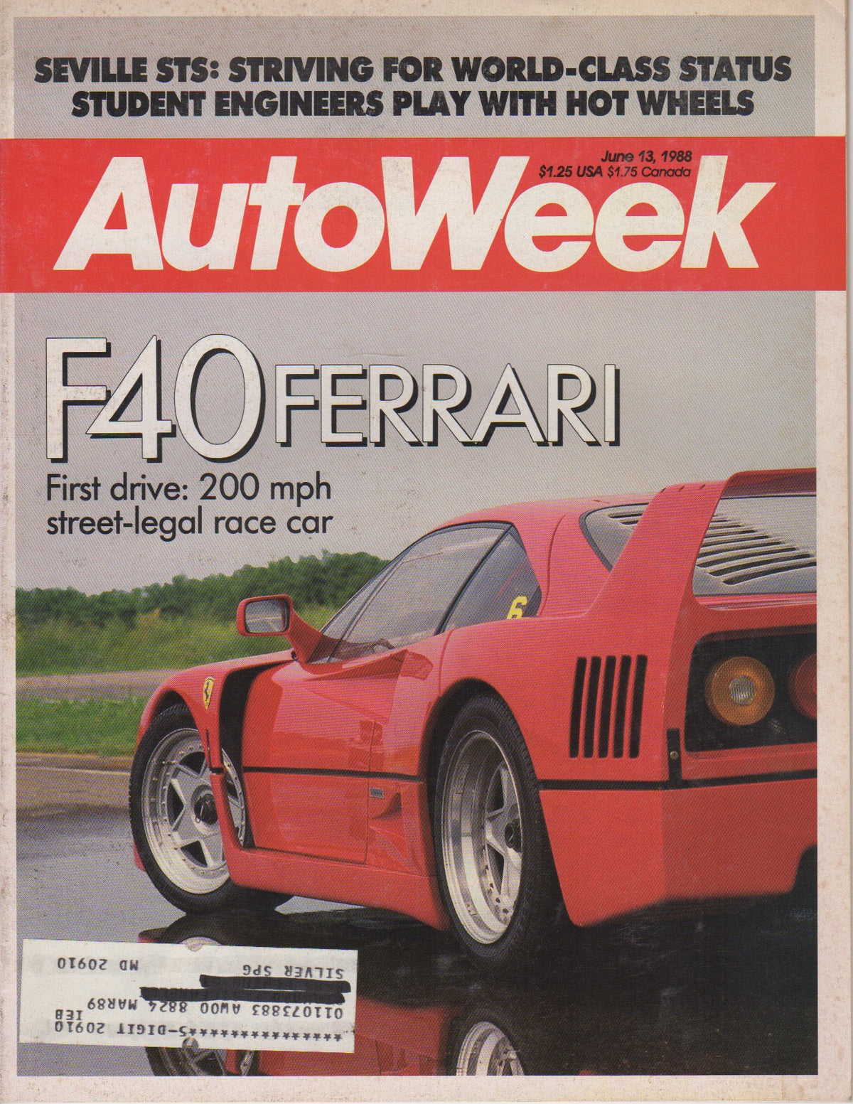 AutoWeek Magazine 1988/06/13