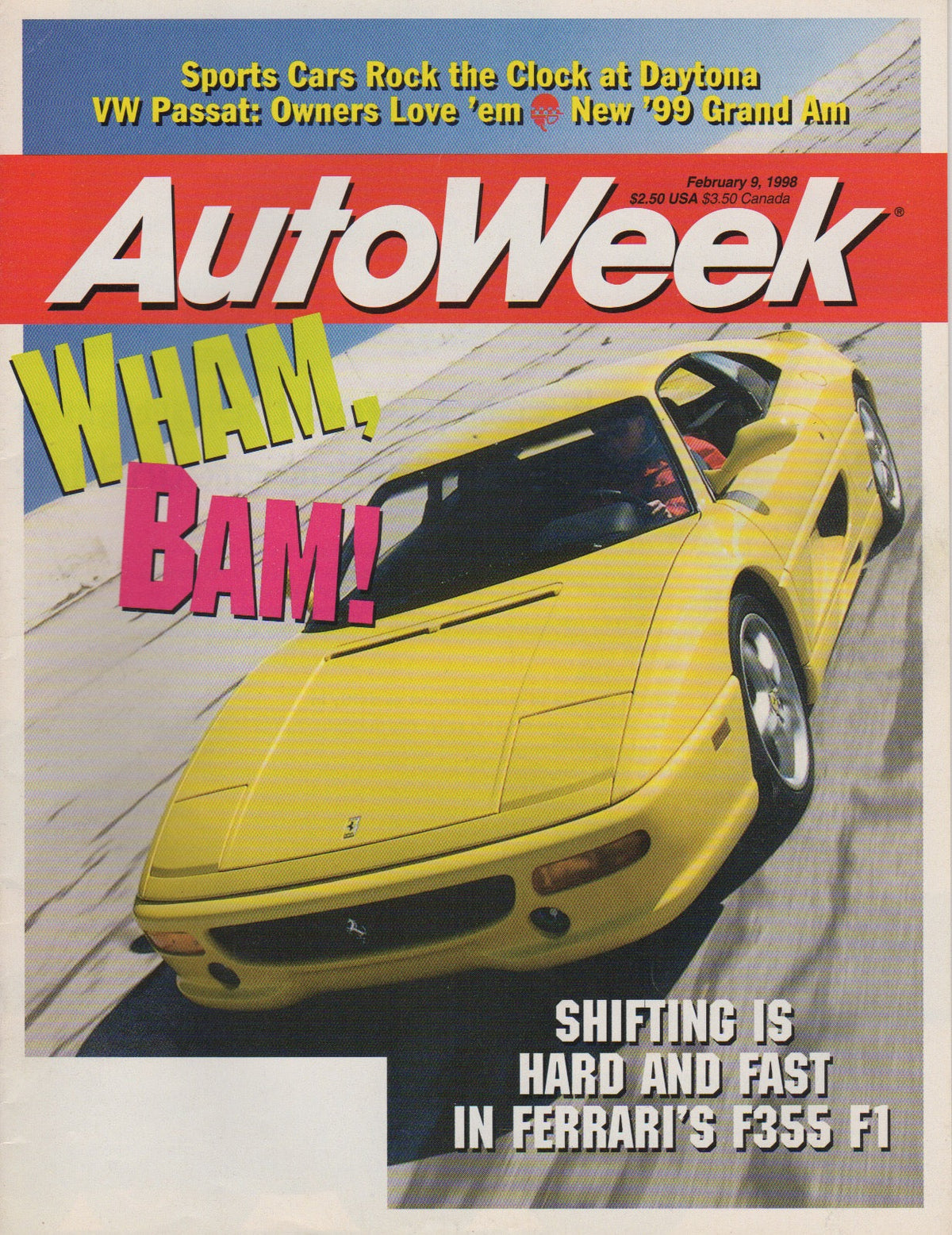 AutoWeek Magazine 1998/02/09