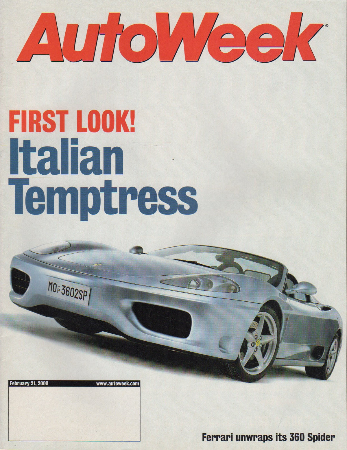 AutoWeek Magazine 2000/02/21