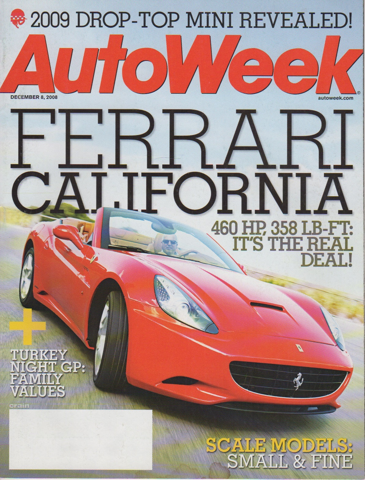 AutoWeek Magazine 2008/12/08