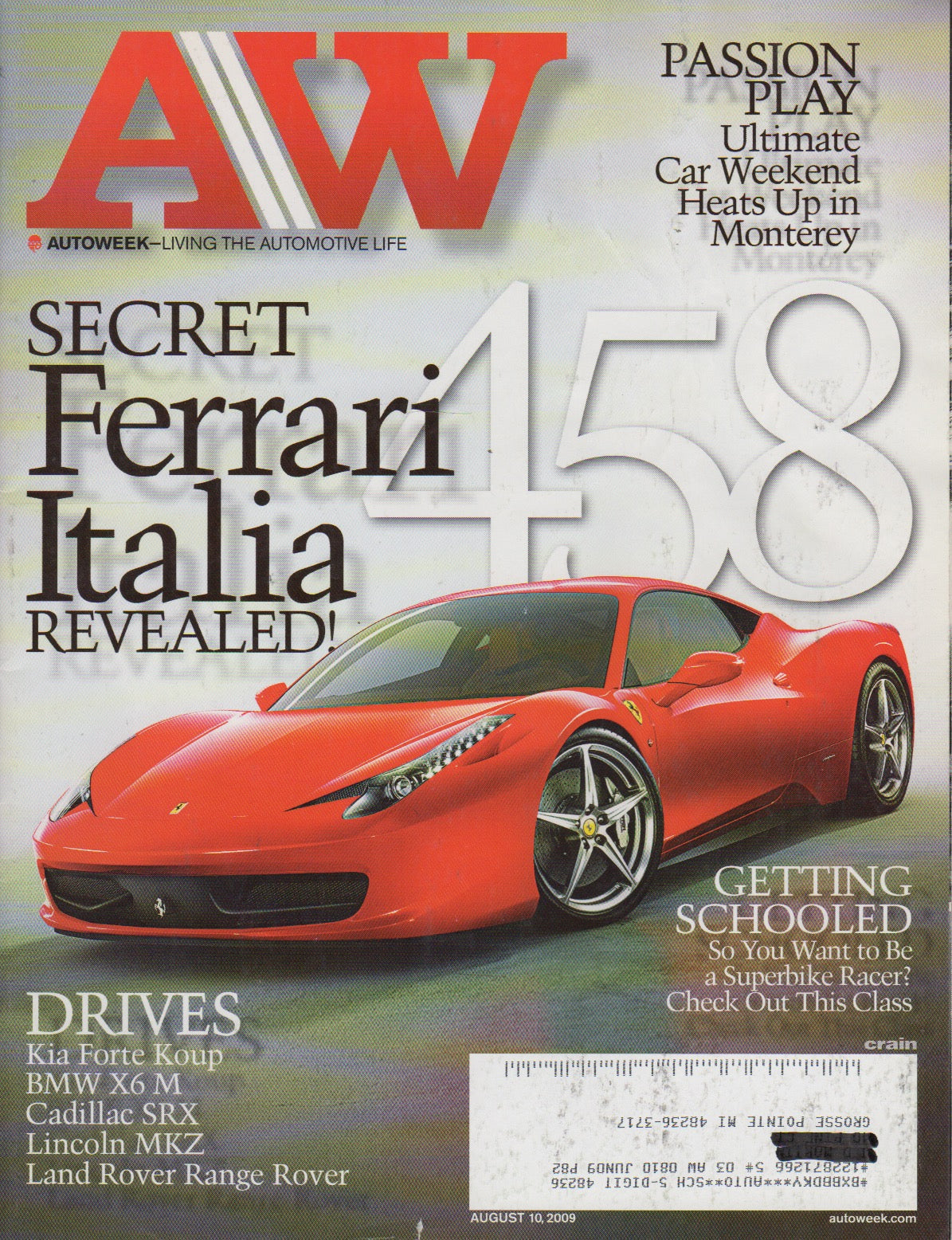 AutoWeek Magazine 2009/08/10