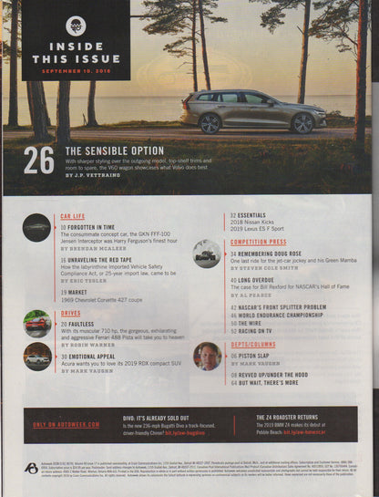 AutoWeek Magazine 2018/09/10