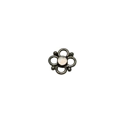 Sterling Silver .925 Flower Connector 11mm - Individual Piece