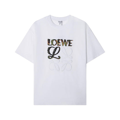 Loewe T-Shirt Without Collar 'White'