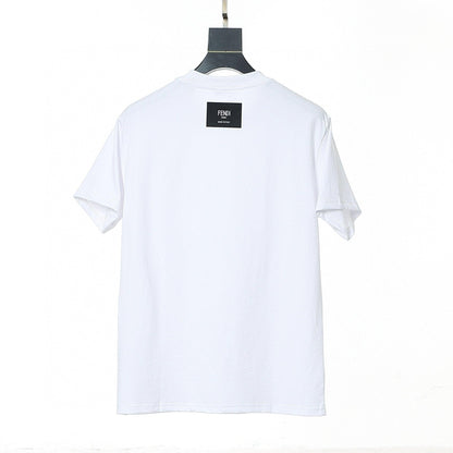 Fendi T-Shirt without Collar 'White'