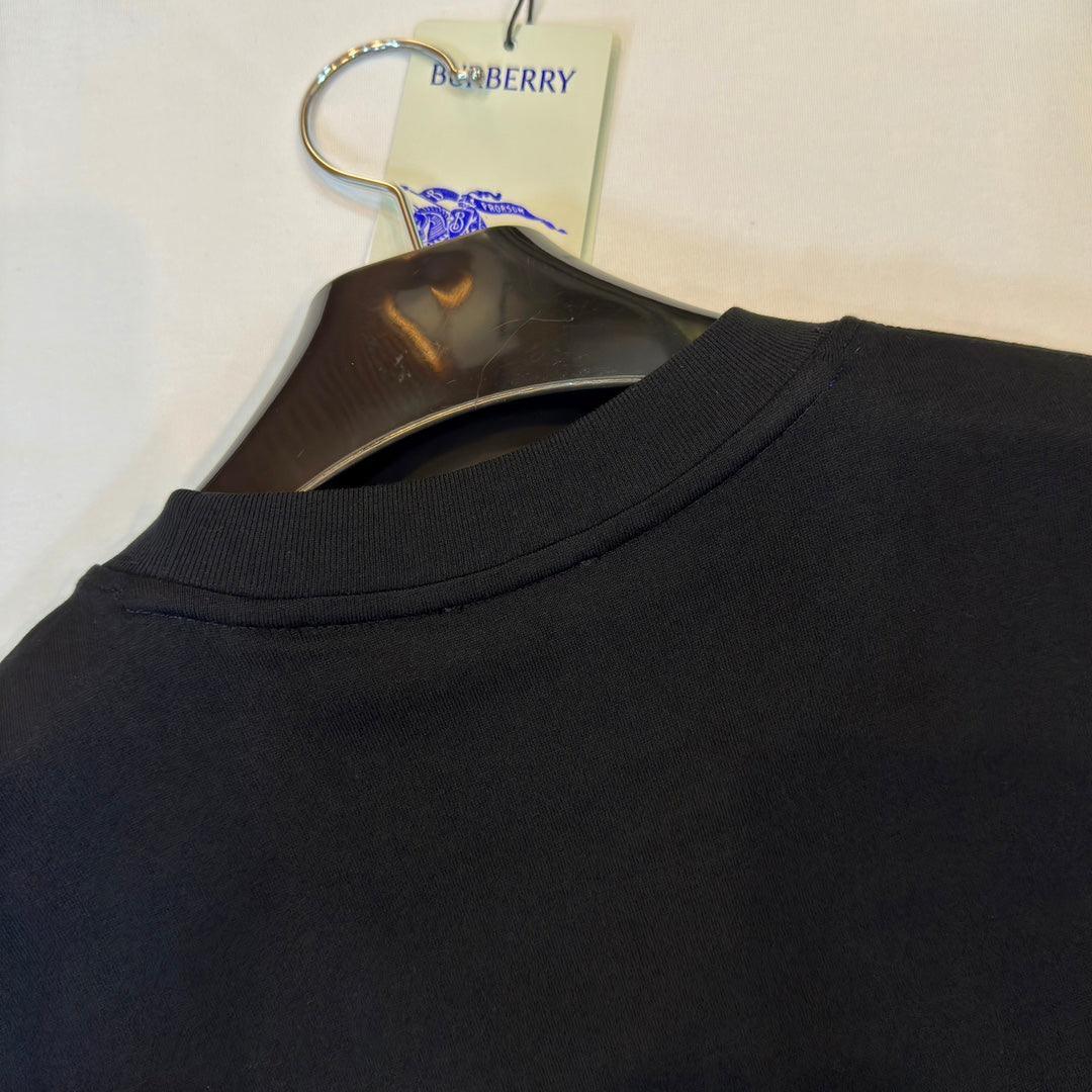 Burberry T-Shirt Without Collar 'Black'