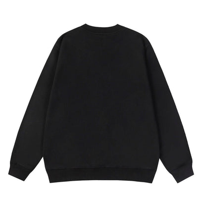 Moncler Logo Embroidered Printed Cotton Jersey Sweatshirt - Black