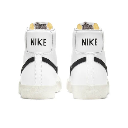 Nike Blazer Mid '77 Vintage White Black Sneakers - Classic Style