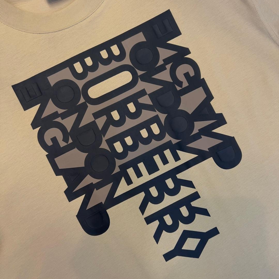Burberry T-Shirt Without Collar 'Beige'