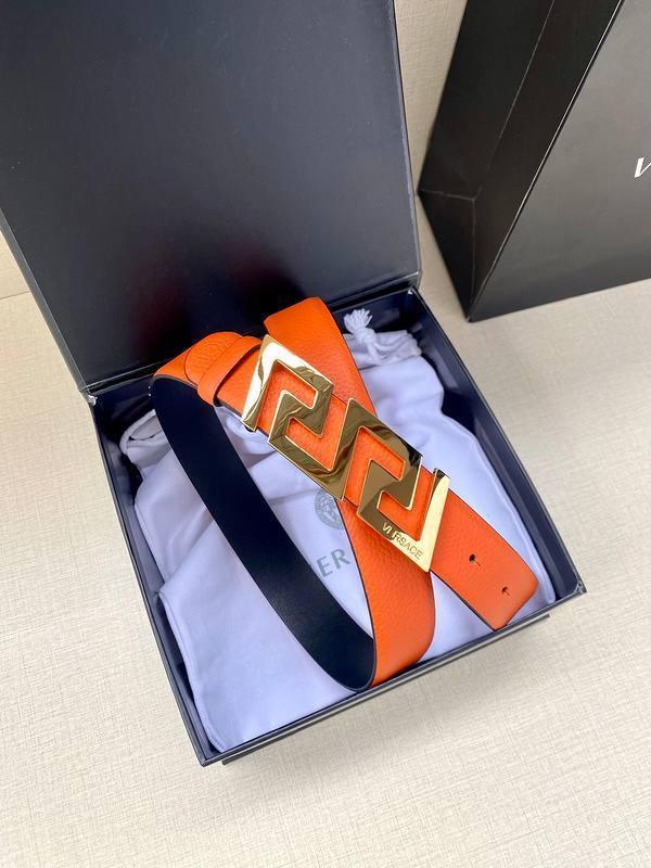 Versace Medusa Belt 'Brown'