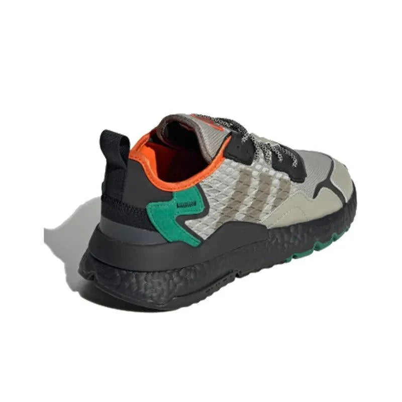 Adidas Originals Nite Jogger 'Sesame Black/Bold Green'