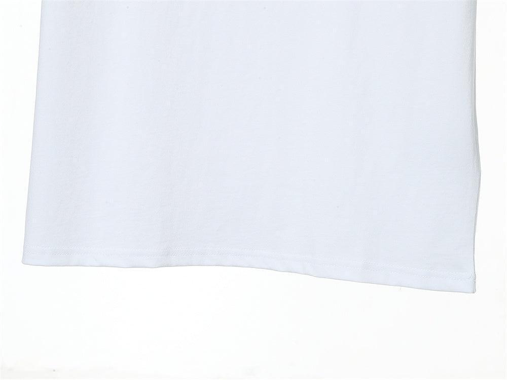 Moncler T-Shirt Without Collar 'White'