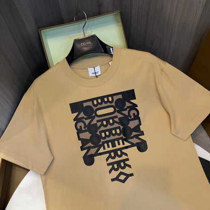 Burberry T-Shirt Without Collar 'Beige'