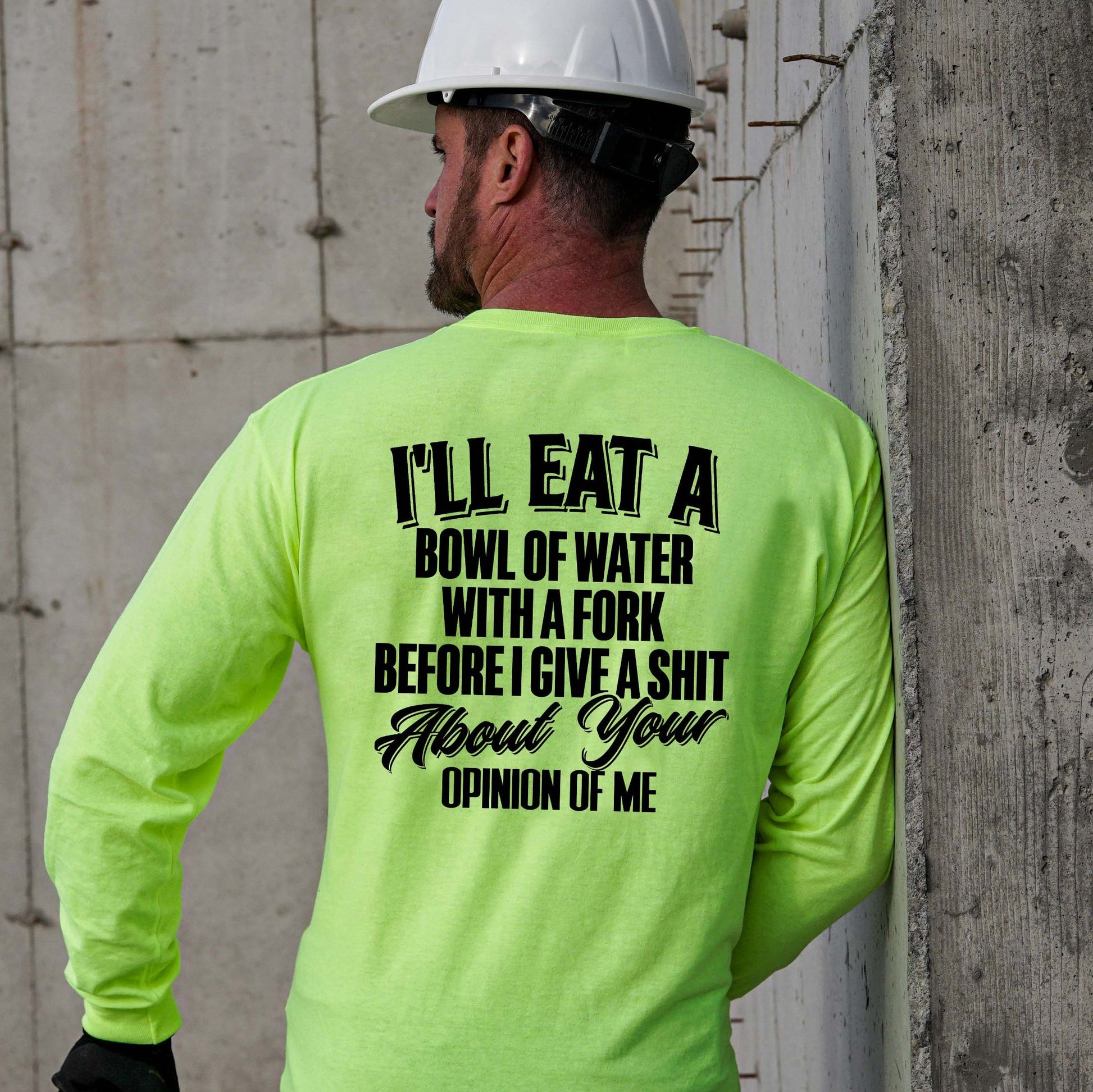 Opinion Of Me - Long Sleeve Safety Hi-Vis — photo 2 of 3