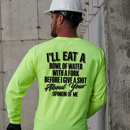 Opinion Of Me - Long Sleeve Safety Hi-Vis — photo 2 of 3
