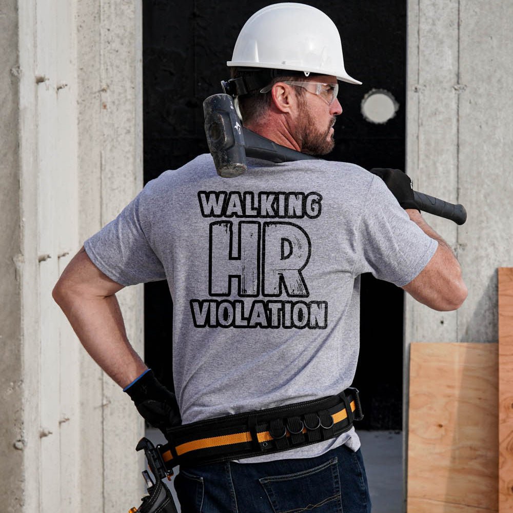 HR Violation - Safety Yellow T-Shirt — photo 2 of 5