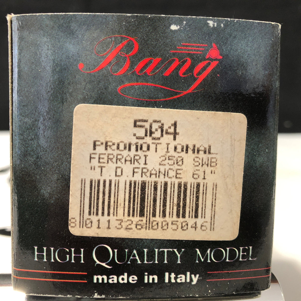 Ferrari 250 GT SWB Tour de France 1961 N 147 by Bang 1:43 (504)(Ltd Ed)