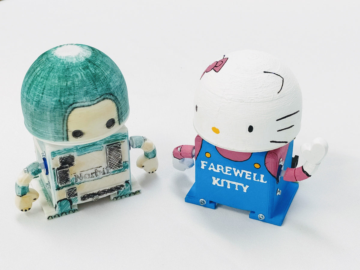 Barnabas-Bot: Intro To Arduino 3-D Printed Robot Kit (Ages 9-12)