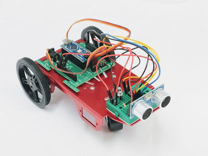 Barnabas Racer: Arduino-Compatible 2WD Servo Motor Car Kit (Ages 11+)