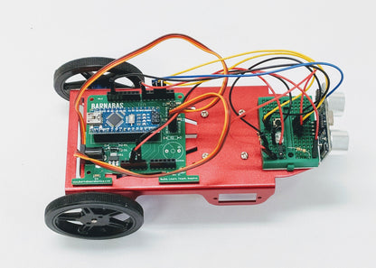 Barnabas Racer: Arduino-Compatible 2WD Servo Motor Car Kit (Ages 11+)