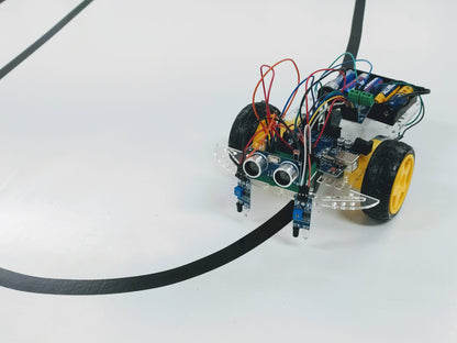 Barnabas Rover: Arduino-Compatible 2WD DC Motor Car Kit (Ages 11+)
