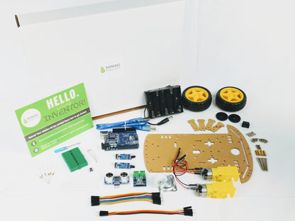 Barnabas Rover: Arduino-Compatible 2WD DC Motor Car Kit (Ages 11+)